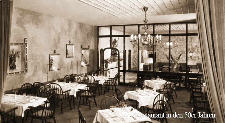Restaurant historisch 50er Jahre